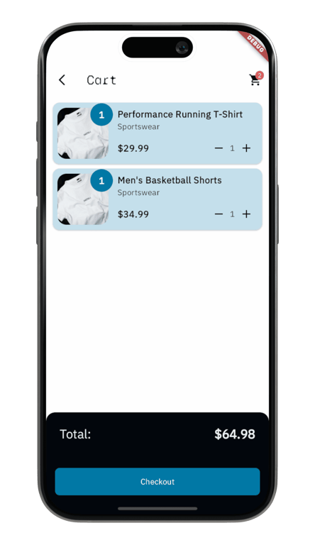 DynaMart: An eCommerce App